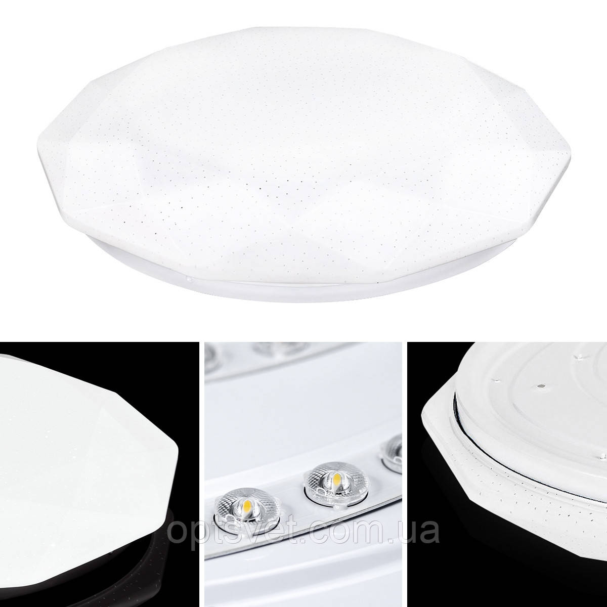 Світильник світлодіодний Biom DL-R205-24-5 5000K 24Вт без д/к, фото 1