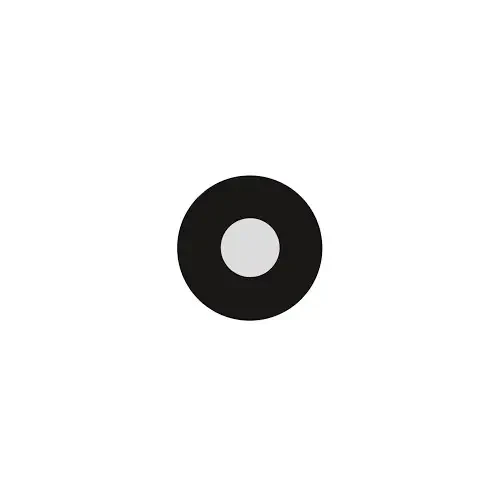 Скло камери для Xiaomi 12, Xiaomi 12X, Xiaomi 12 Lite чорне, фото 1