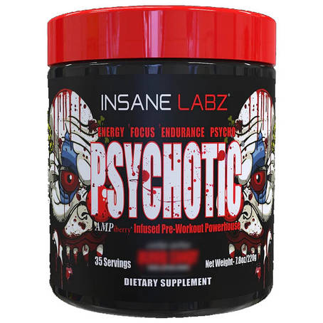 Передтренувальний комплекс Insane Labz Psychotic 35 serv. 208 g, фото 1