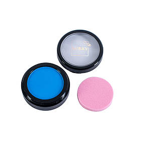 Дитяча пудрова крейда для волосся Lukky T11916 зі спонжем, блакитна, Toyman