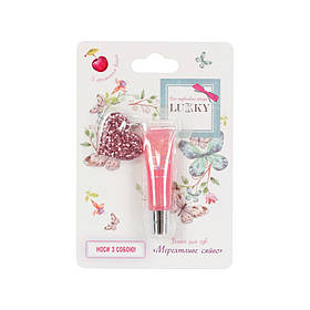 Дитячий блиск для губ "Мерехливе сяйво" Lukky T18883 ніжно-рожевий, Toyman