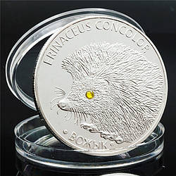 Сувенір пам'ятна монета 20 рублів 2011 г Білорусь. "Ёжик."