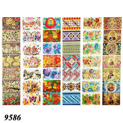 Термозбіжні етикетки для пасхальних яєць (20шт)