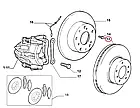 Гальмівний диск перед R16 на Fiat Ducato 230, Peugeot Boxer, Citroen Jumper (94-02), 1341045080, 4249H9, фото 5