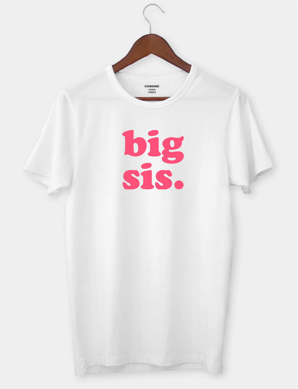 Футболка для старшої сестри з написом "Big sis."