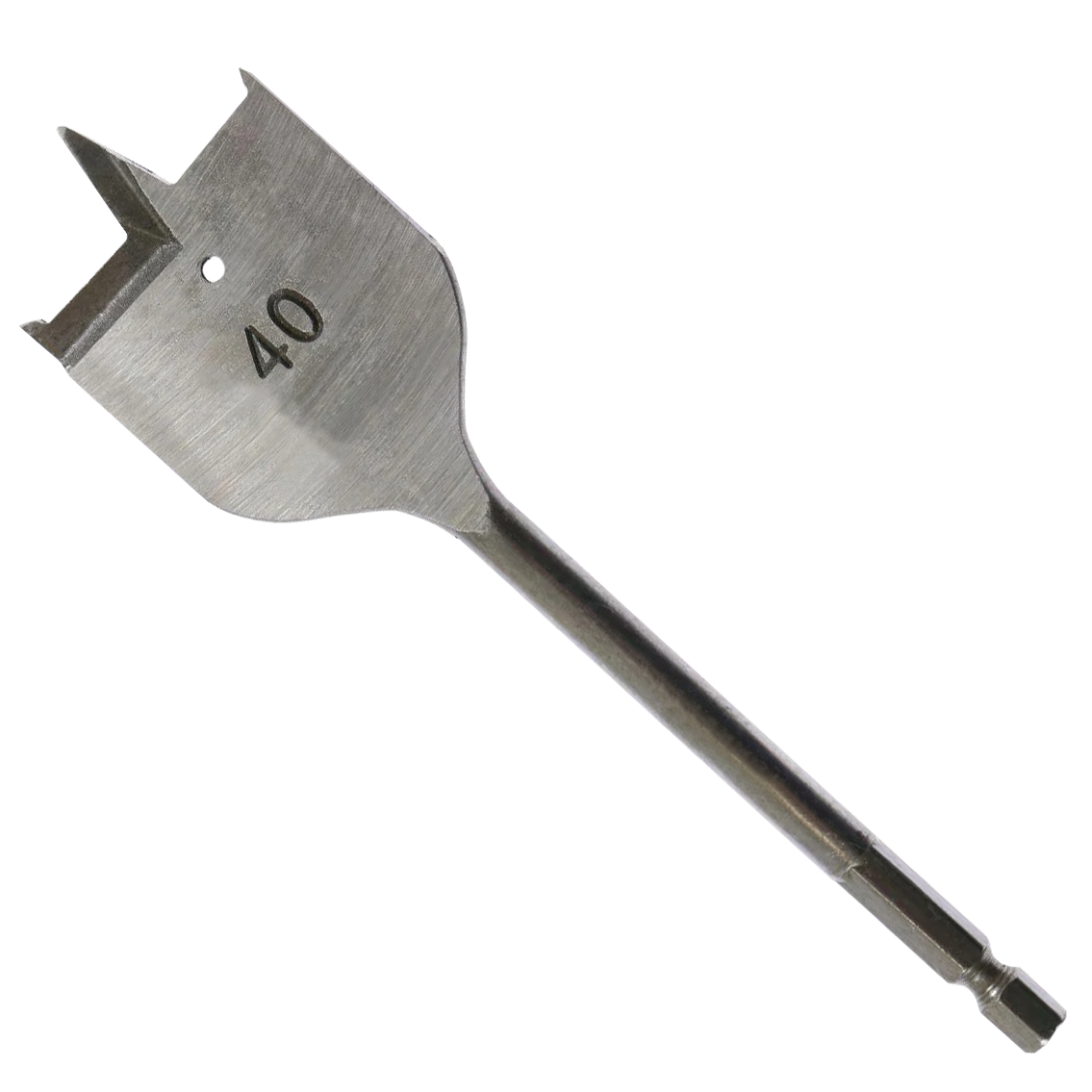 Свердло по дер. пір'яне, 40*150 мм  шестигр. + зуб "LT"