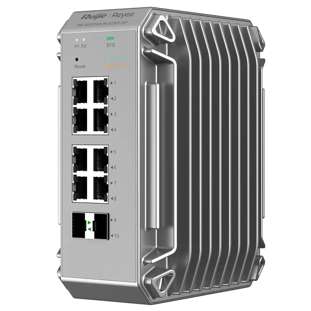Ruijie RG-NIS3100-8GT2SFP-HP Комутатор 8 портів керований