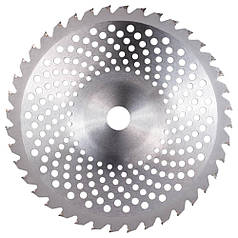 Диск для тримера з твердосплавними напайками Ø 255×25.4 мм 40Т хвилеподібний SIGMA (5624621)