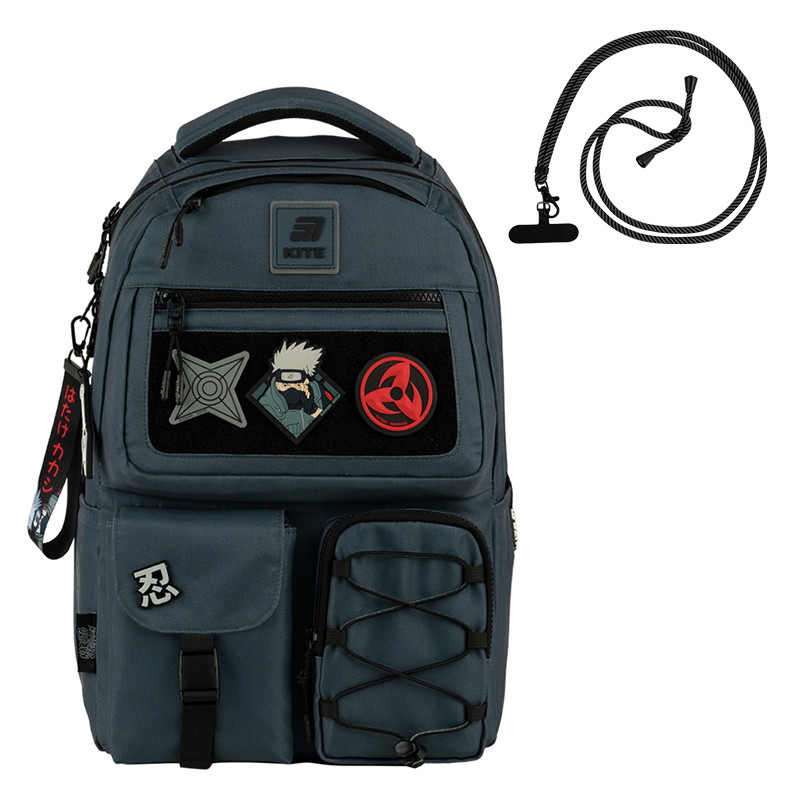 Рюкзак Kite Education teens Naruto Shippuden NR25-2587M   M(140 — 160 см)  42x29x17