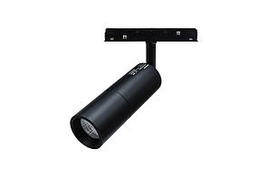 Магнітний трековий світильник чорний OLEDIM OL47 12W 4000k