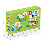 Пазл DoDo 3 в 1 Сільські тварини 300393, фото 3
