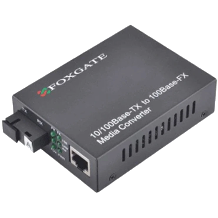 FoxGate EC-B-0,1-1SM-1550nm-20-LFP Медіаконвертер