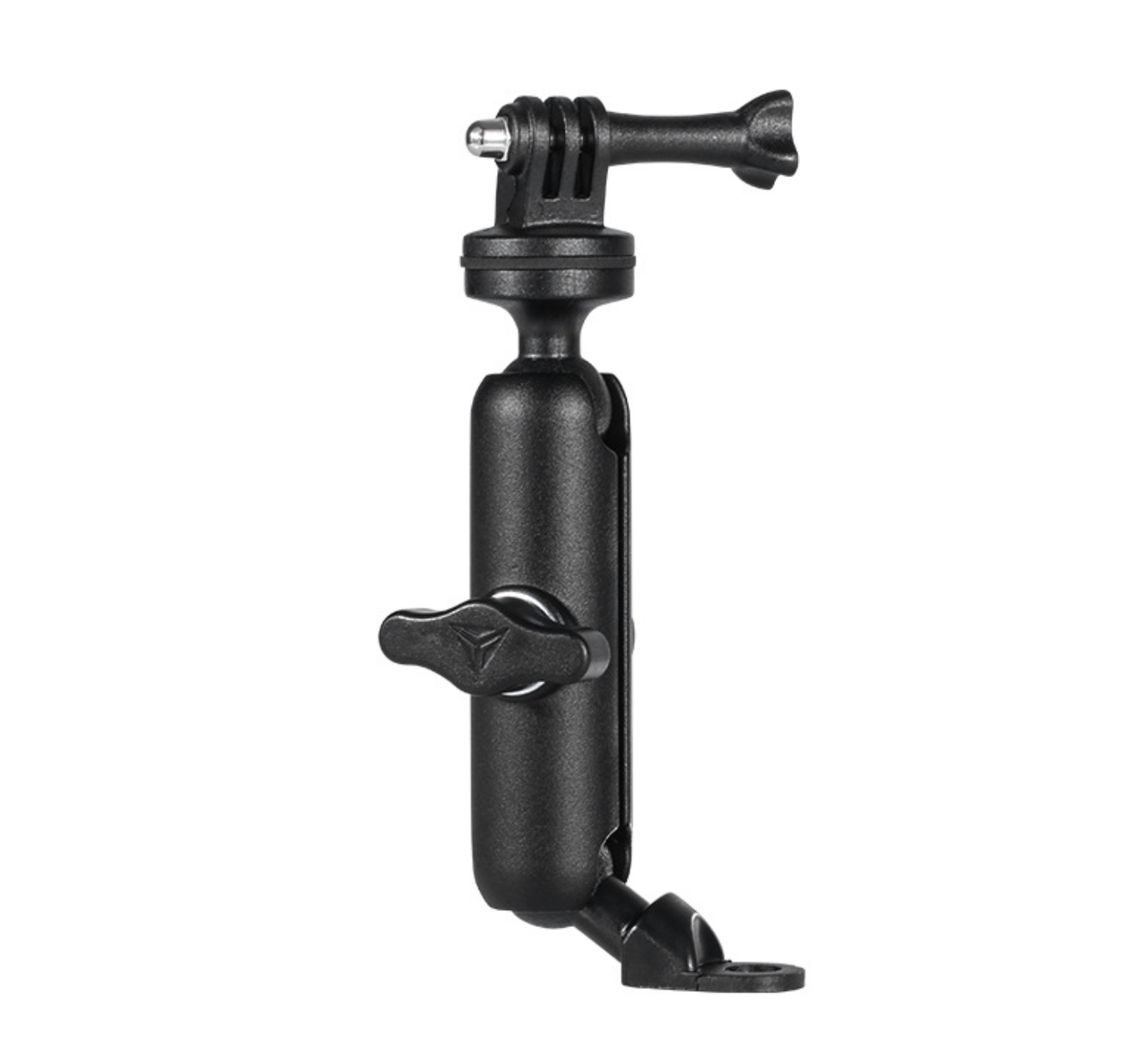 Металеве кріплення для екшн-камери на мотоцикл / Тримач GoPro на дзеркало заднього виду Motowolf MDL3519