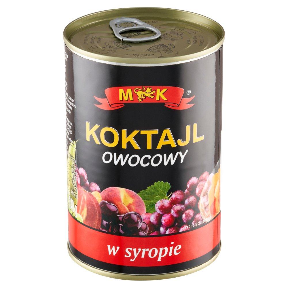 Микс фруктов в сиропе Koktajl Owocowy МК,410г ж/б, фото 1