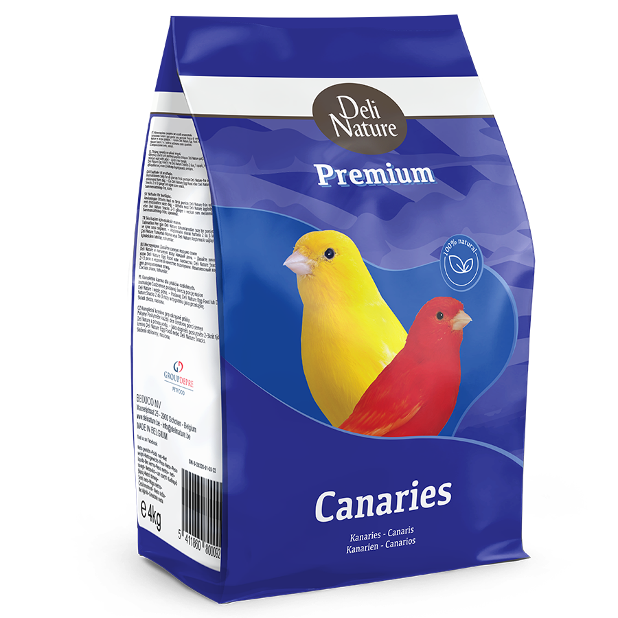 Deli Nature Premium CANARIES Повнораціонний преміум корм для канарок 1 кг., фото 1