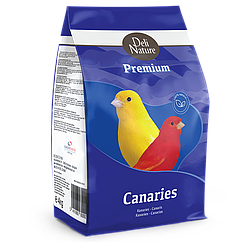 Deli Nature Premium CANARIES Повнораціонний преміум корм для канарок 1 кг.