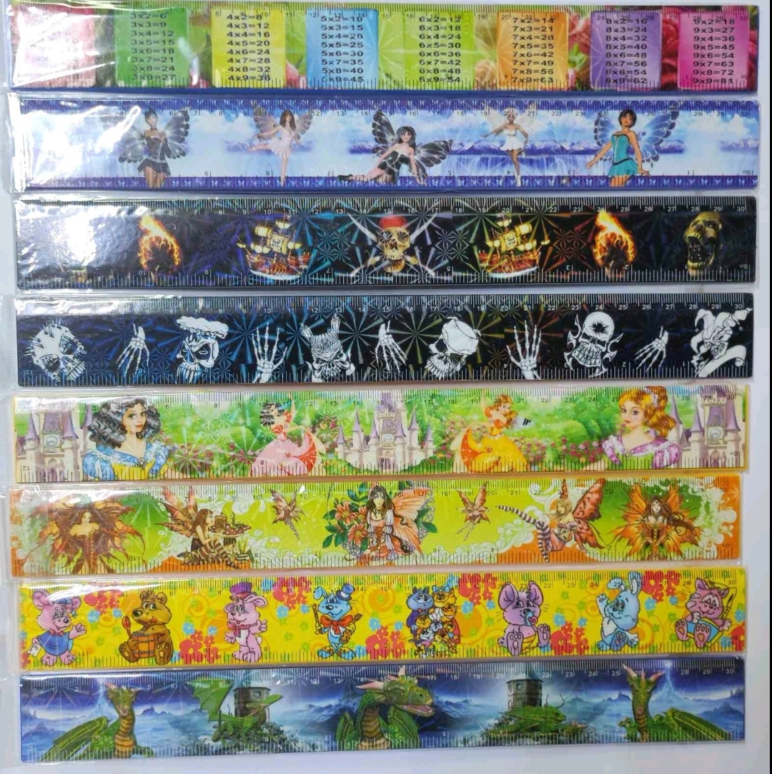 Лінійка пластикова дитяча 15 см