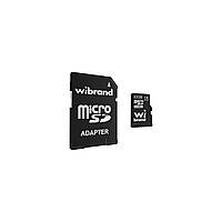 Карта пам`яті 32Gb Micro-SDHC(UHS-1) Wibrand class10 (adapter SD) №1931