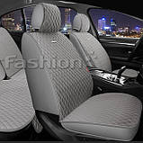 Повний комплект на сидіння CarFashion, модель RUBIN, сірий, фото 2