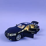 Машинка lexus лексус GT - 11709 "Авто Експерт", 3 кольори, металопластик, масштаб 1:32, звук, світло, інерція, фото 2