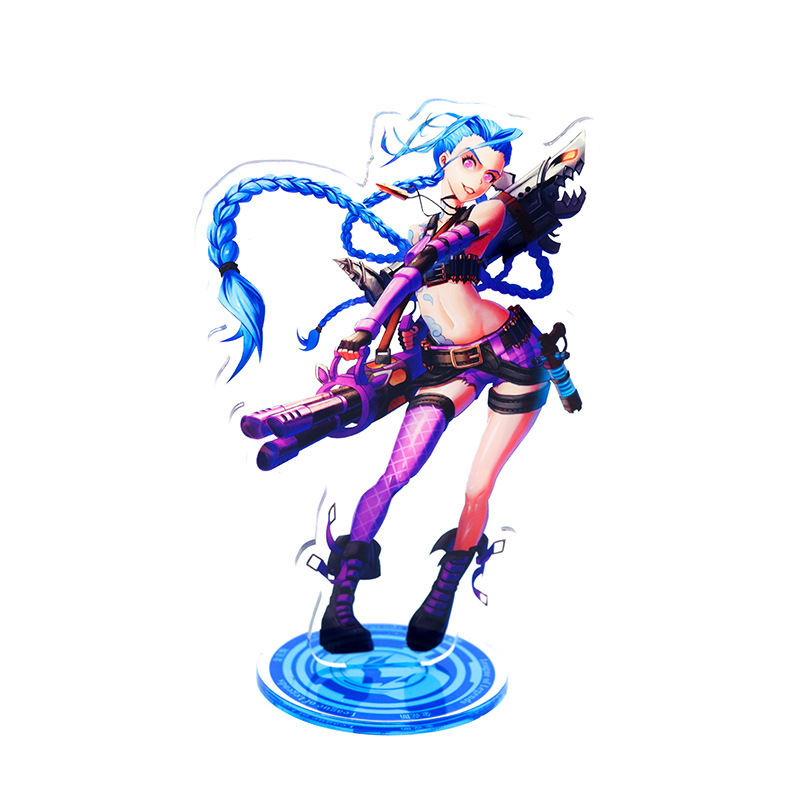 Фігурка акрилова Ліга Легенд Джинкс League of Legends Jinx 10 см