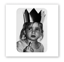 Стікер "Princes mood" 3D, 3,5см