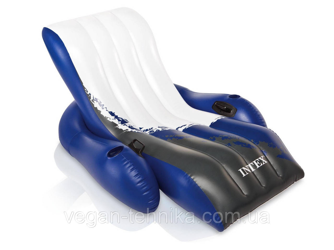 Шезлонг надувний для плавання INTEX 58868, 180 x 135 см, фото 1