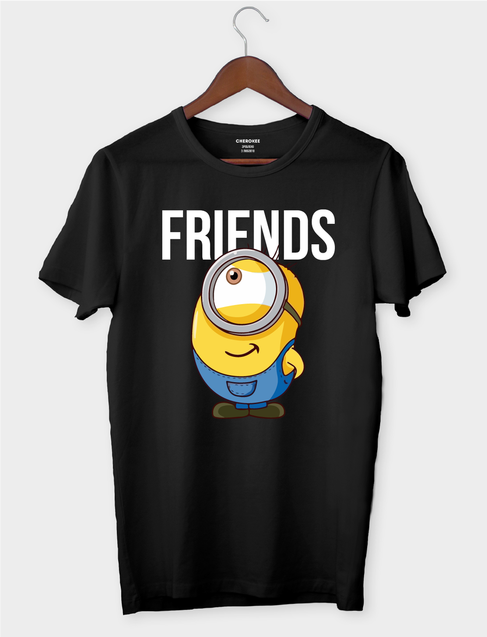 Футболка з милим міньйоном і написом "FRIENDS"