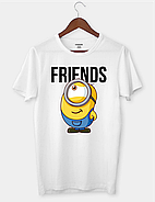 Футболка з милим міньйоном і написом "FRIENDS", фото 2