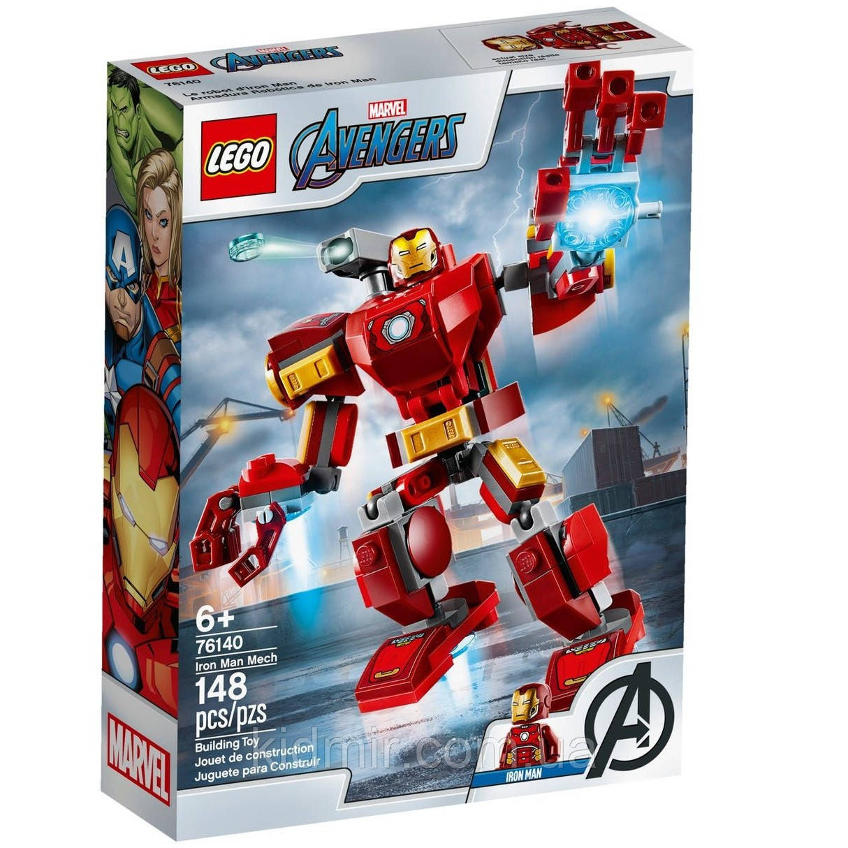 Конструктор LEGO Marvel Super Heroes 76140 Залізна людина
