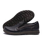 Чоловічі класичні туфлі з натуральної шкіри Levis стильні туфлі шкільні офісні на плоскій підошві без шнурівки, фото 5