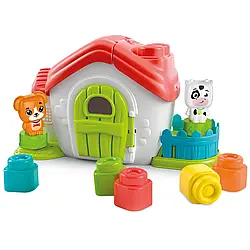 Ігровий набір з конструктором Clementoni "Sensory Farm" серія "Soft Clemmy"