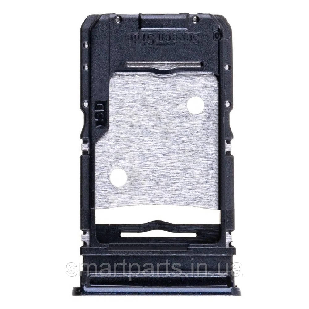Тримач Sim-карти та карти пам'яті Tecno Camon 19 Pro CI8 чорний, Eco Black, на дві Sim-карти