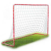 Ворота футбольні великі, 183 x 122 x 61 cm