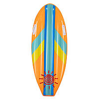 Дошка надувна для плавання Bestway 42046 помаранчева, 114 x 46 см