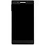 Дисплей Lenovo Tab 4 7 TB-7504X чорний, 94 x 187мм, оригінал PRC, з рамкою, фото 2