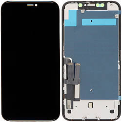 Дисплей iPhone 11 чорний, (In-Cell)
