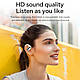 Бездротові Bluetooth-навушники AirPods HOCO OPEN-EAR EA4 блютуз-навушники для айфона, гарнітура, бежеві, фото 7