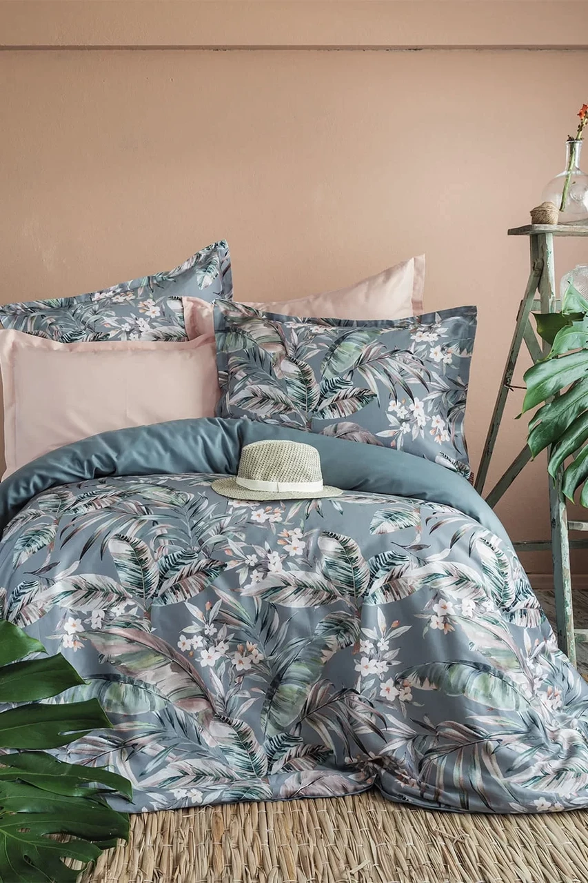 Постільна Білизна Issimo Home Digital Satin Laorine двоспальний євро 200х220см, фото 1