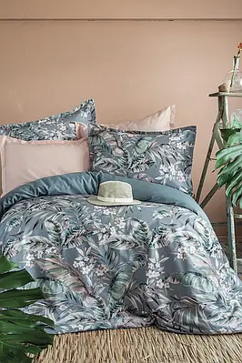 Постільна Білизна Issimo Home Digital Satin Laorine двоспальний євро 200х220см