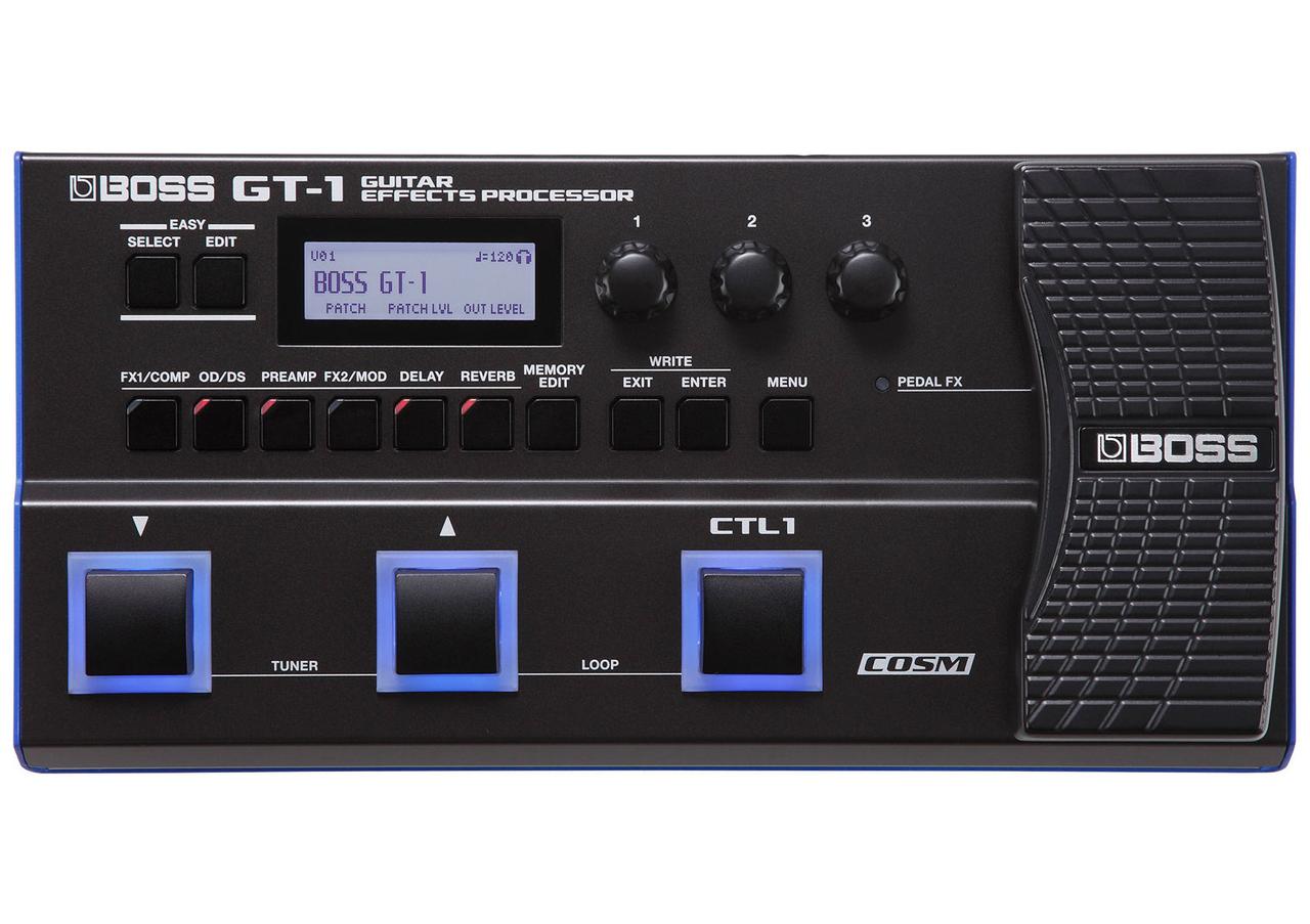 Гітарний процесор ефектів BOSS GT-1 GUITAR EFFECTS PROCESSOR