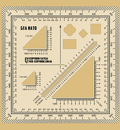 Лінійка офіцерська Tactical GTA НАТО (нова версія)