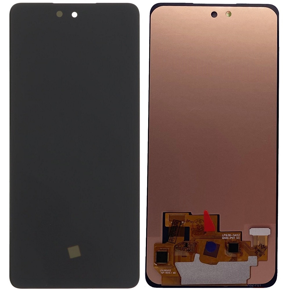 Дисплей Samsung A525 Galaxy A52 /A526 /A528 чорний, OLED (Small LCD), фото 1