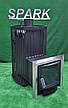 Піч для лазні Spark S.k.elit.01.60 до 50 м³ скло 340х300 мм з виносом з закритою кам'янкою з парогенератором, фото 6