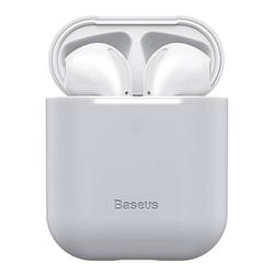 Чохол силіконовий AirPods Baseus (WIAPPOD-BZ0G) Сірий