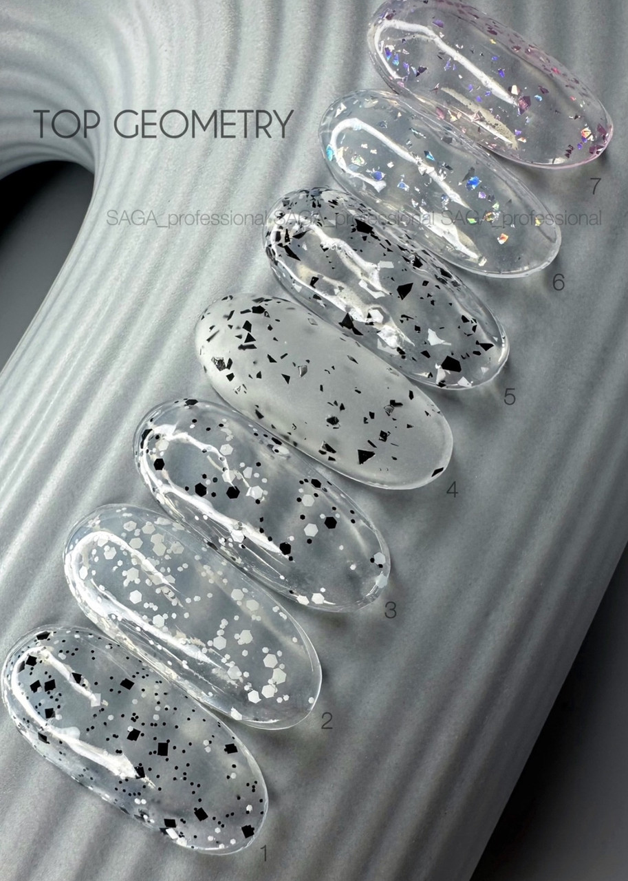 SAGA Top Geometry No03 Топ без липкої кулі, 8 мл, фото 1