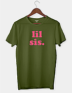 Футболка для молодшої сестрички з написом "Lil sis.", фото 3