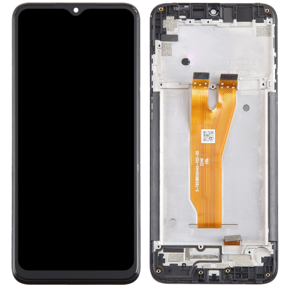 Дисплей ZTE Blade A53 чорний, з рамкою, оригінал PRC, фото 1