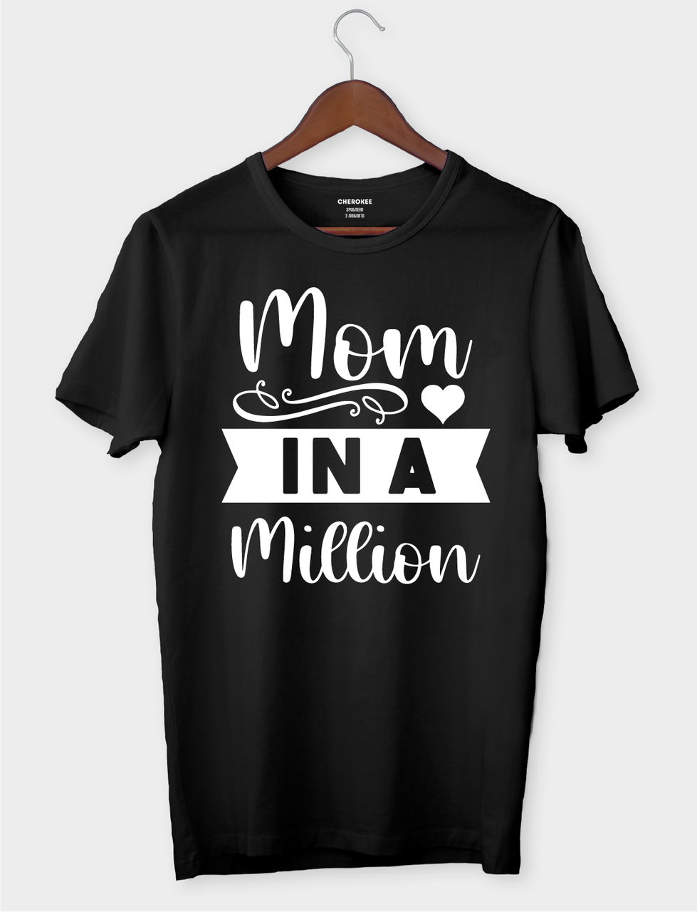 Футболка з милим принтом для мами "Mom IN A Million"