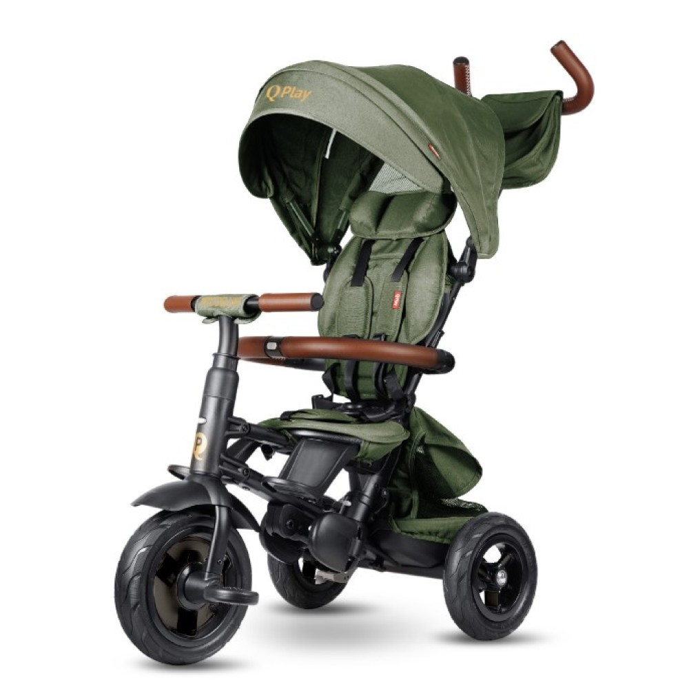 Велосипед складаний триколісний дитячий Rito Deluxe Green